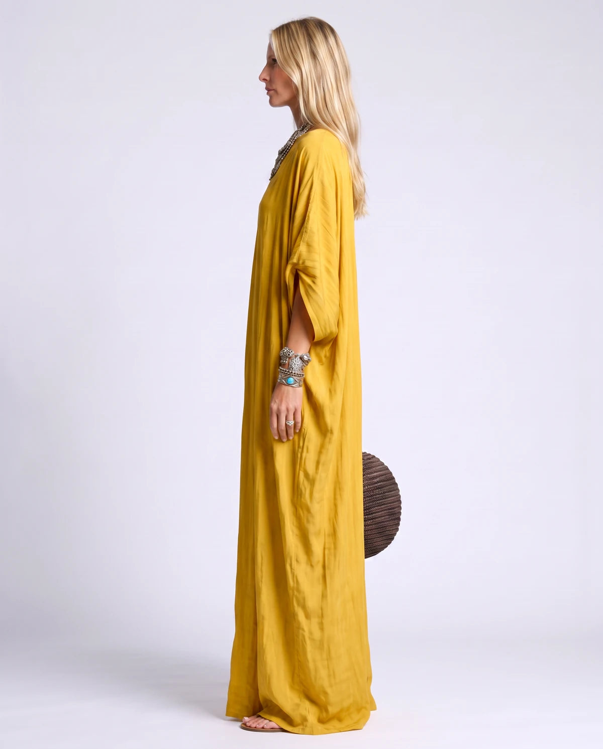 Monteverde Maxi Dresses — QZ2604184-huang | SKU: RB-cf5505-qz260446-XS,RB-cf5505-qz260446-S,RB-cf5505-qz260446-M,RB-cf5505-qz260446-L,RB-cf5505-qz260446-XL,RB-cf5505-qz260446-2XL
