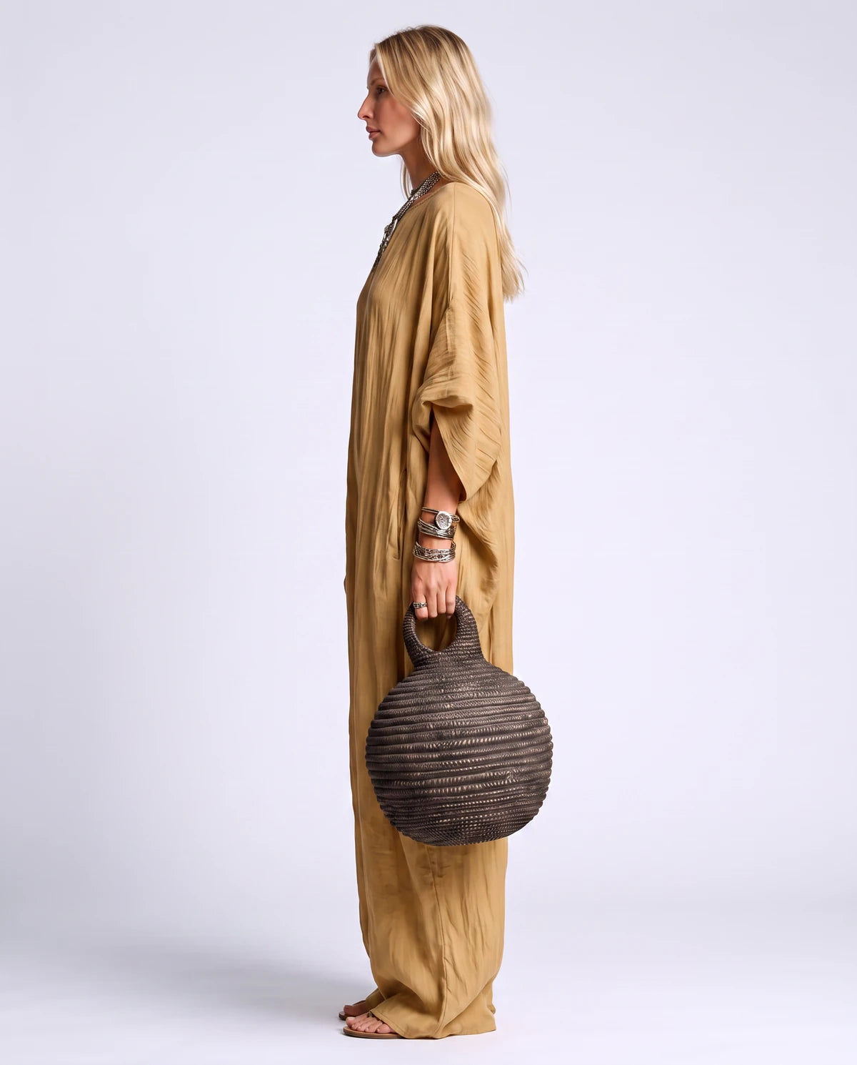 Monteverde Maxi Dresses — QZ2604184-kaqi | SKU: RB-cf5505-qz2604fe-XS,RB-cf5505-qz2604fe-S,RB-cf5505-qz2604fe-M,RB-cf5505-qz2604fe-L,RB-cf5505-qz2604fe-XL,RB-cf5505-qz2604fe-2XL