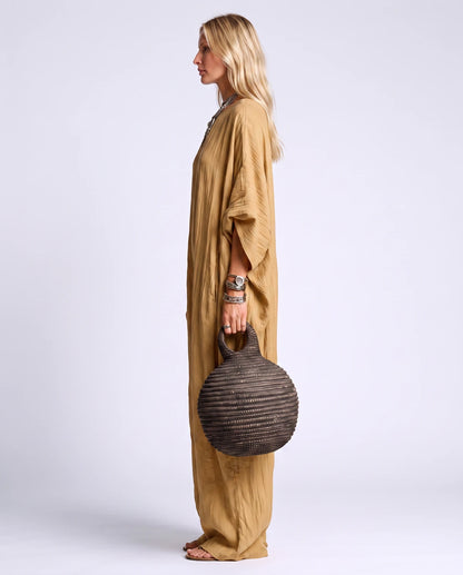 Monteverde Maxi Dresses — QZ2604184-kaqi | SKU: RB-cf5505-qz2604fe-XS,RB-cf5505-qz2604fe-S,RB-cf5505-qz2604fe-M,RB-cf5505-qz2604fe-L,RB-cf5505-qz2604fe-XL,RB-cf5505-qz2604fe-2XL