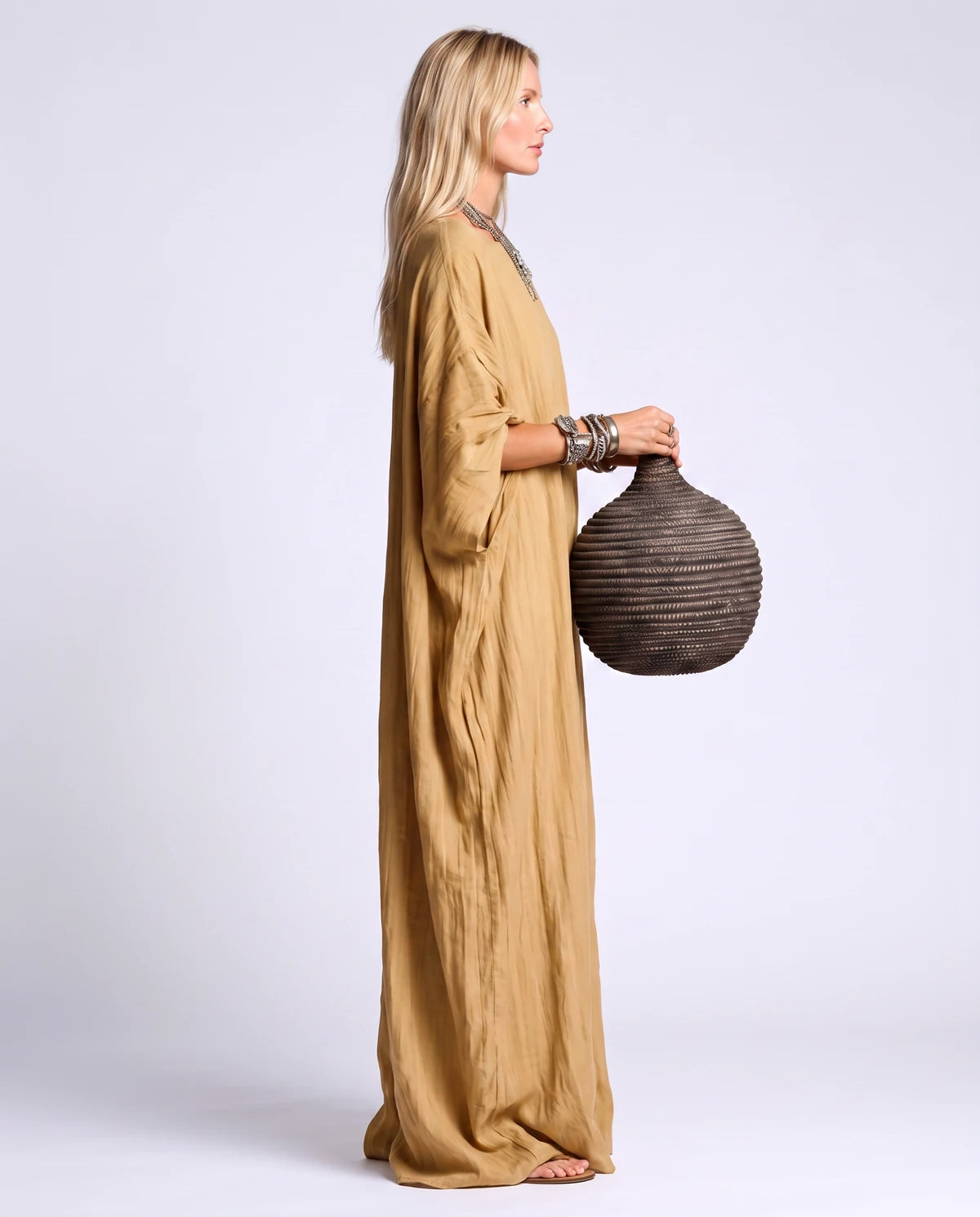Monteverde Maxi Dresses — QZ2604184-kaqi | SKU: RB-cf5505-qz2604fe-XS,RB-cf5505-qz2604fe-S,RB-cf5505-qz2604fe-M,RB-cf5505-qz2604fe-L,RB-cf5505-qz2604fe-XL,RB-cf5505-qz2604fe-2XL