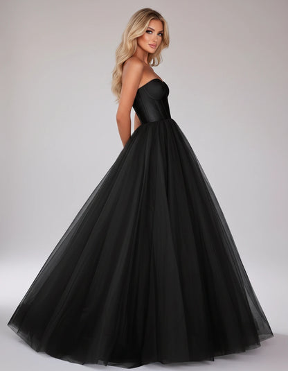 Morvenna Maxi Dresses — Black | SKU: RB-922445-black-2,RB-922445-black-4,RB-922445-black-6,RB-922445-black-8,RB-922445-black-10,RB-922445-black-12,RB-922445-black-14,RB-922445-black-16,RB-922445-black-16W,RB-922445-black-18W,RB-922445-black-20W,RB-922445-black-22W