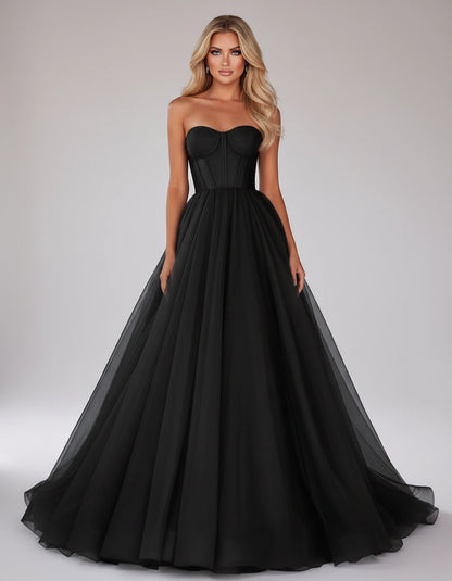 Morvenna Maxi Dresses — Black | SKU: RB-922445-black-2,RB-922445-black-4,RB-922445-black-6,RB-922445-black-8,RB-922445-black-10,RB-922445-black-12,RB-922445-black-14,RB-922445-black-16,RB-922445-black-16W,RB-922445-black-18W,RB-922445-black-20W,RB-922445-black-22W