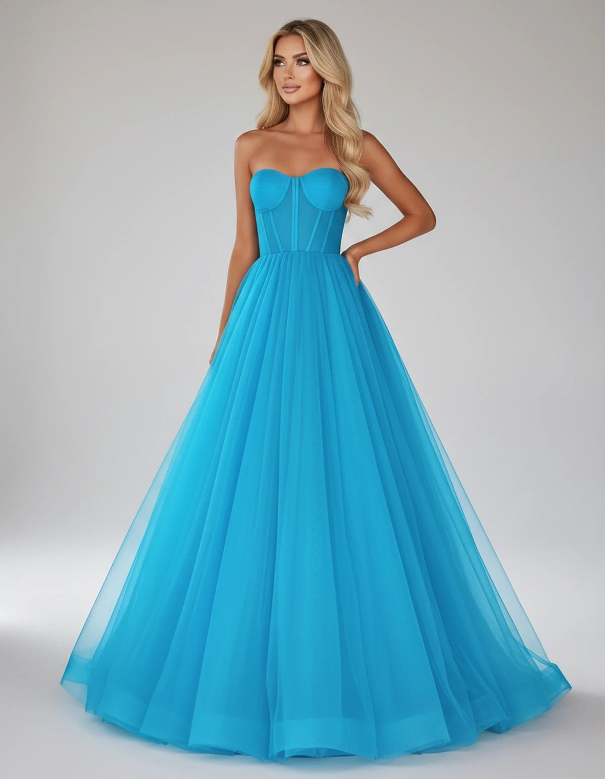 Morvenna Maxi Dresses — Blue | SKU: RB-922445-blue-2,RB-922445-blue-4,RB-922445-blue-6,RB-922445-blue-8,RB-922445-blue-10,RB-922445-blue-12,RB-922445-blue-14,RB-922445-blue-16,RB-922445-blue-16W,RB-922445-blue-18W,RB-922445-blue-20W,RB-922445-blue-22W