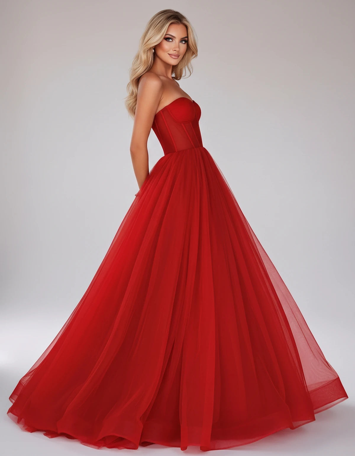 Morvenna Maxi Dresses — Red | SKU: RB-922445-red-2,RB-922445-red-4,RB-922445-red-6,RB-922445-red-8,RB-922445-red-10,RB-922445-red-12,RB-922445-red-14,RB-922445-red-16,RB-922445-red-16W,RB-922445-red-18W,RB-922445-red-20W,RB-922445-red-22W