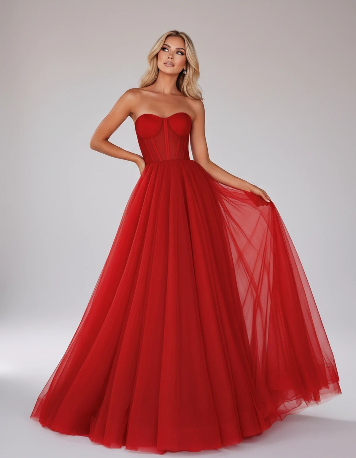 Morvenna Maxi Dresses — Red | SKU: RB-922445-red-2,RB-922445-red-4,RB-922445-red-6,RB-922445-red-8,RB-922445-red-10,RB-922445-red-12,RB-922445-red-14,RB-922445-red-16,RB-922445-red-16W,RB-922445-red-18W,RB-922445-red-20W,RB-922445-red-22W