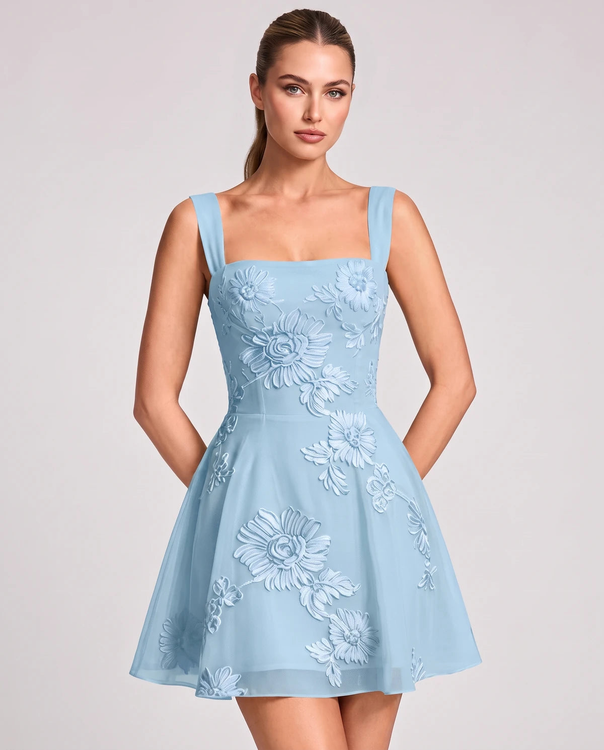 Nadalie Mini Dresses — Blue