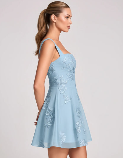 Nadalie Mini Dresses — Blue | SKU: RB-553dd4-blue-2,RB-553dd4-blue-4,RB-553dd4-blue-6,RB-553dd4-blue-8,RB-553dd4-blue-10,RB-553dd4-blue-12,RB-553dd4-blue-14,RB-553dd4-blue-16,RB-553dd4-blue-16W,RB-553dd4-blue-18W,RB-553dd4-blue-20W,RB-553dd4-blue-22W