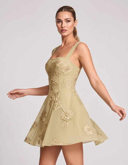 Nadalie Mini Dresses — Champagne | SKU: RB-553dd4-champa2e-2,RB-553dd4-champa2e-4,RB-553dd4-champa2e-6,RB-553dd4-champa2e-8,RB-553dd4-champa2e-10,RB-553dd4-champa2e-12,RB-553dd4-champa2e-14,RB-553dd4-champa2e-16,RB-553dd4-champa2e-16W,RB-553dd4-champa2e-18W,RB-553dd4-champa2e-20W,RB-553dd4-champa2e-22W