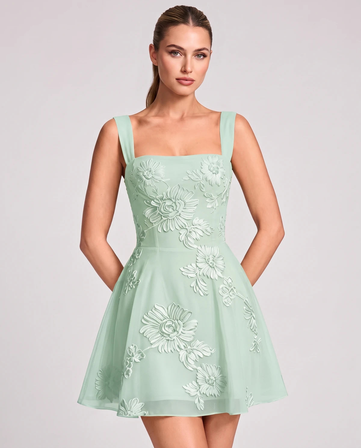 Nadalie Mini Dresses — Green
