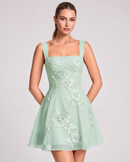 Nadalie Mini Dresses — Green