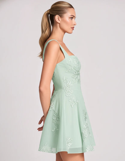 Nadalie Mini Dresses — Green | SKU: RB-553dd4-green-2,RB-553dd4-green-4,RB-553dd4-green-6,RB-553dd4-green-8,RB-553dd4-green-10,RB-553dd4-green-12,RB-553dd4-green-14,RB-553dd4-green-16,RB-553dd4-green-16W,RB-553dd4-green-18W,RB-553dd4-green-20W,RB-553dd4-green-22W