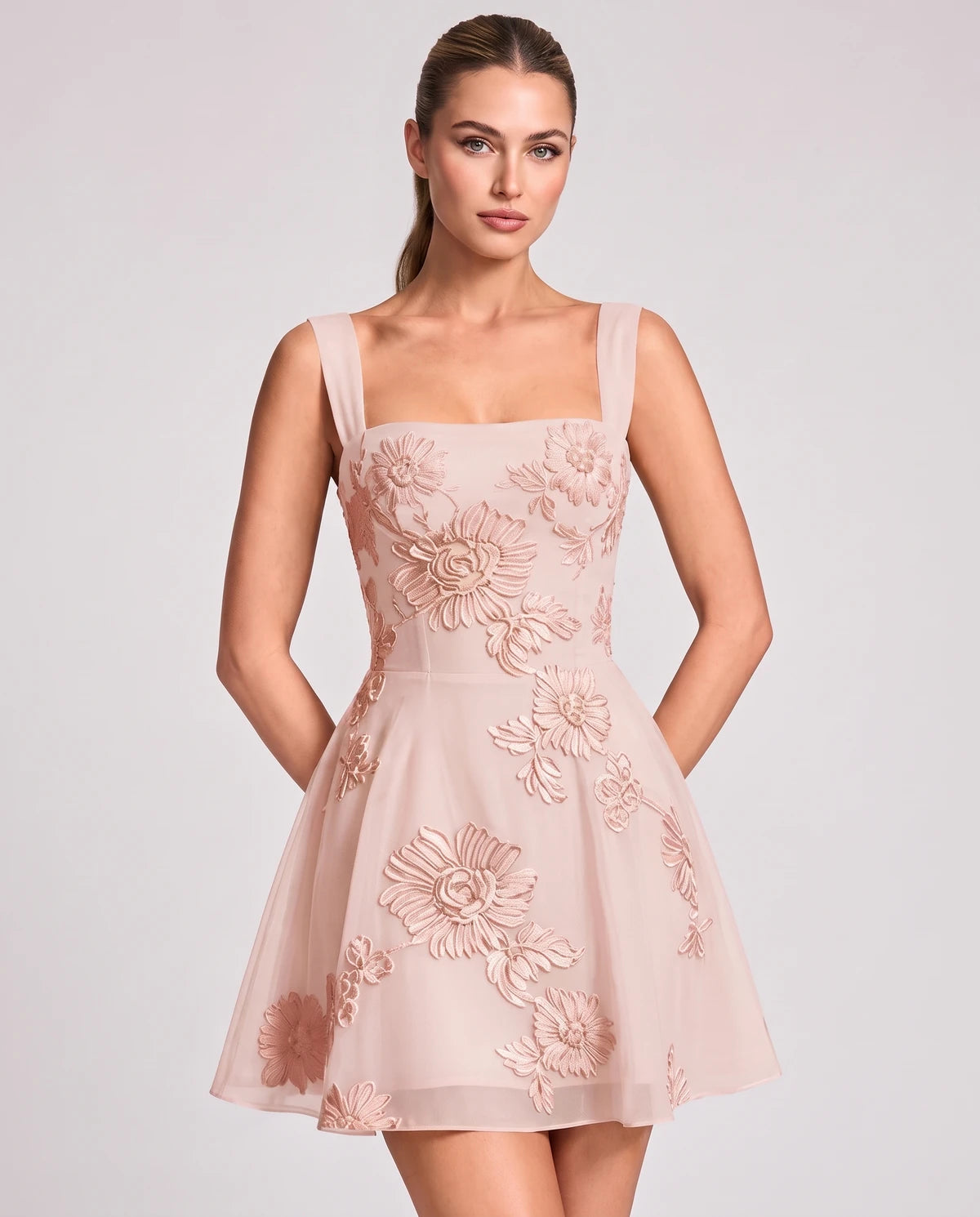 Nadalie Mini Dresses — Pink