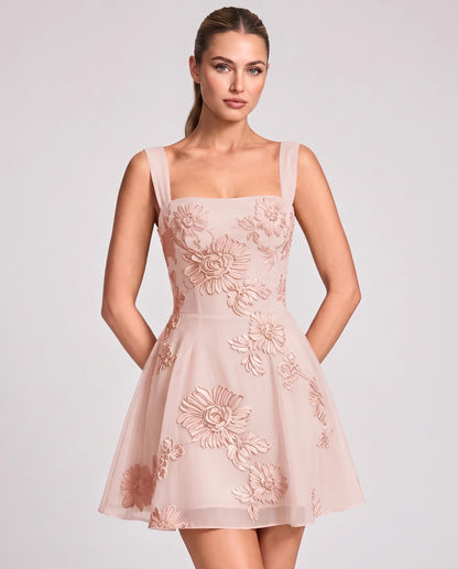 Nadalie Mini Dresses — Pink