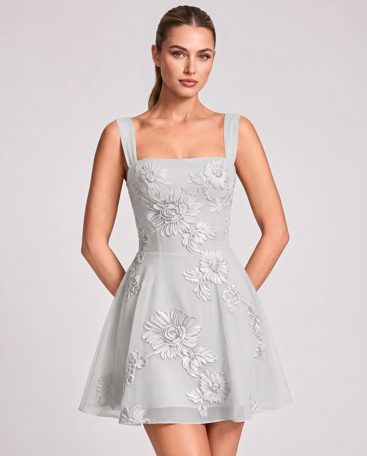 Nadalie Mini Dresses — White