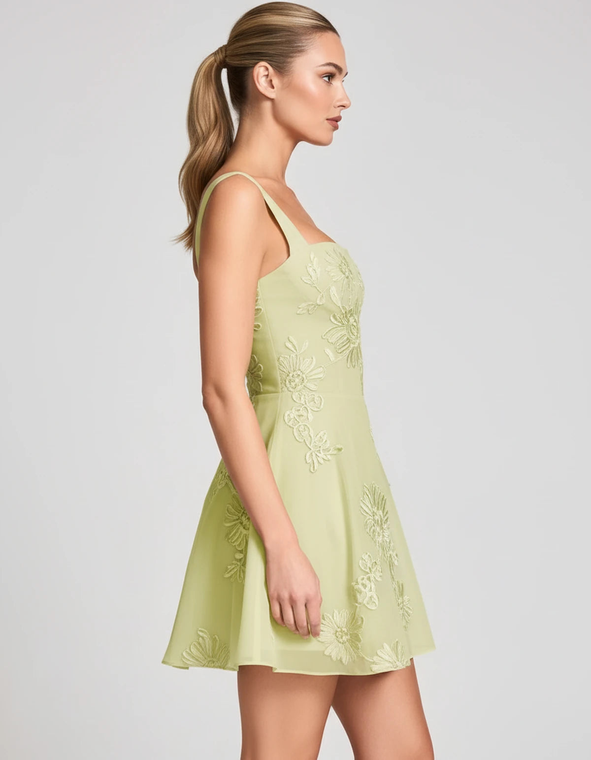 Nadalie Mini Dresses — Yellow | SKU: RB-553dd4-yellow-2,RB-553dd4-yellow-4,RB-553dd4-yellow-6,RB-553dd4-yellow-8,RB-553dd4-yellow-10,RB-553dd4-yellow-12,RB-553dd4-yellow-14,RB-553dd4-yellow-16,RB-553dd4-yellow-16W,RB-553dd4-yellow-18W,RB-553dd4-yellow-20W,RB-553dd4-yellow-22W