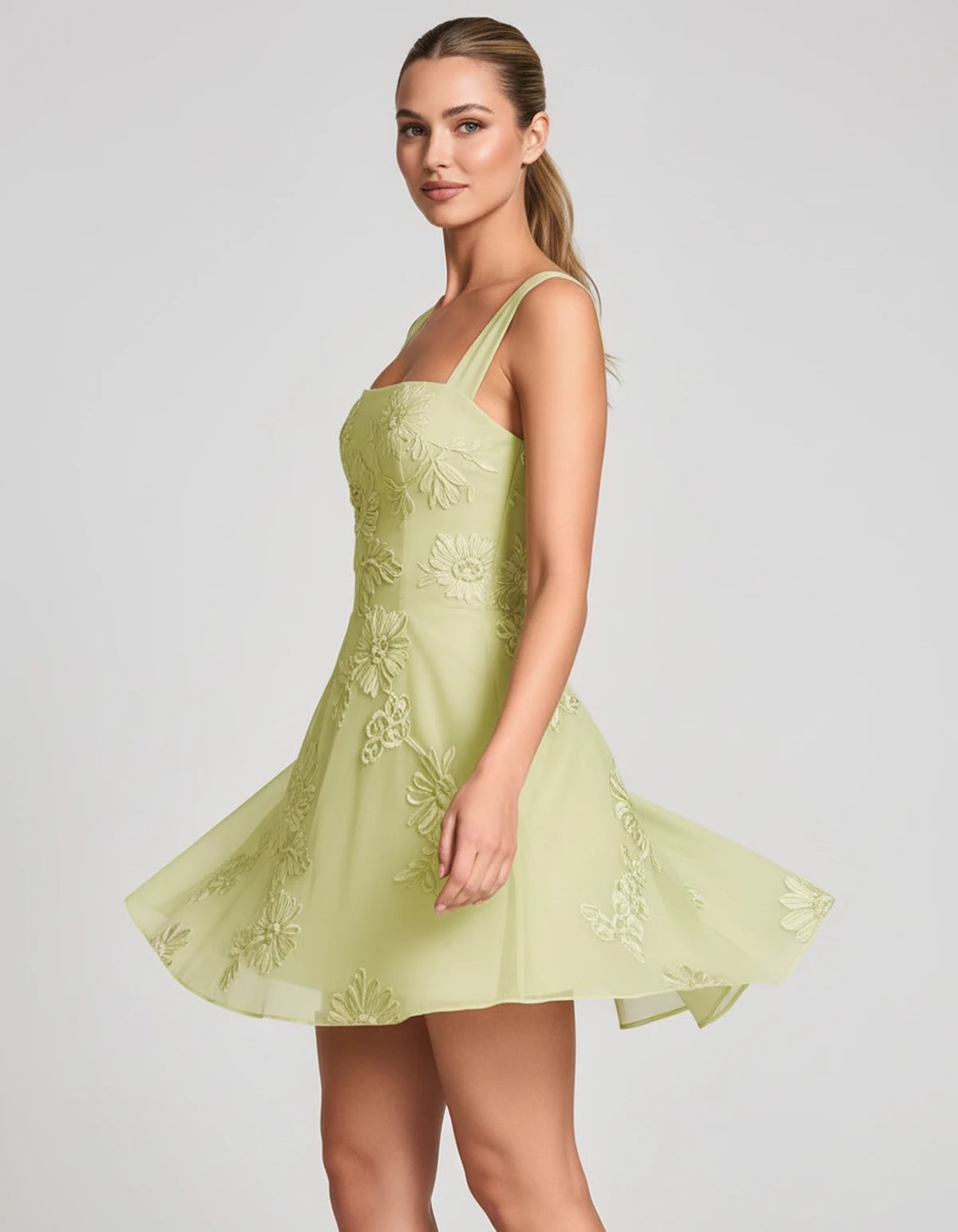 Nadalie Mini Dresses — Yellow | SKU: RB-553dd4-yellow-2,RB-553dd4-yellow-4,RB-553dd4-yellow-6,RB-553dd4-yellow-8,RB-553dd4-yellow-10,RB-553dd4-yellow-12,RB-553dd4-yellow-14,RB-553dd4-yellow-16,RB-553dd4-yellow-16W,RB-553dd4-yellow-18W,RB-553dd4-yellow-20W,RB-553dd4-yellow-22W