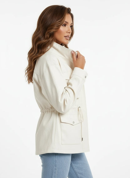 Nadielle Jackets — White | SKU: RB-638c69-white-XS,RB-638c69-white-S,RB-638c69-white-M,RB-638c69-white-L