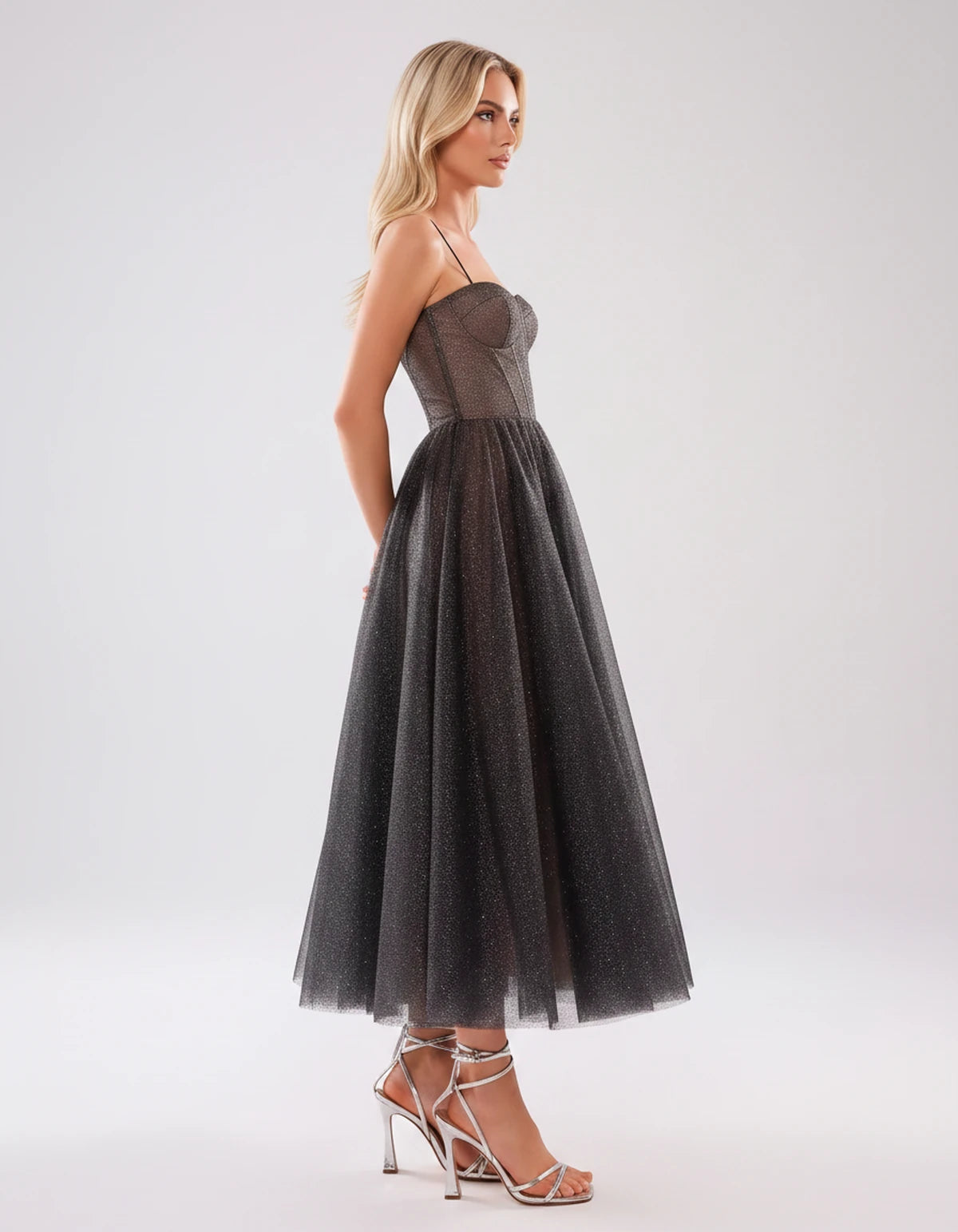Naiara Midi Dresses — Black | SKU: RB-4adf84-black-2,RB-4adf84-black-4,RB-4adf84-black-6,RB-4adf84-black-8,RB-4adf84-black-10,RB-4adf84-black-12,RB-4adf84-black-14,RB-4adf84-black-16,RB-4adf84-black-16 Plus,RB-4adf84-black-20 Plus,RB-4adf84-black-24 Plus