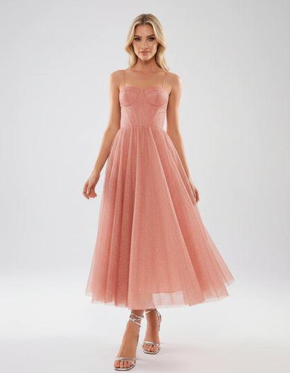 Naiara Midi Dresses — Coral | SKU: RB-4adf84-coral-2,RB-4adf84-coral-4,RB-4adf84-coral-6,RB-4adf84-coral-8,RB-4adf84-coral-10,RB-4adf84-coral-12,RB-4adf84-coral-14,RB-4adf84-coral-16,RB-4adf84-coral-16 Plus,RB-4adf84-coral-20 Plus,RB-4adf84-coral-24 Plus