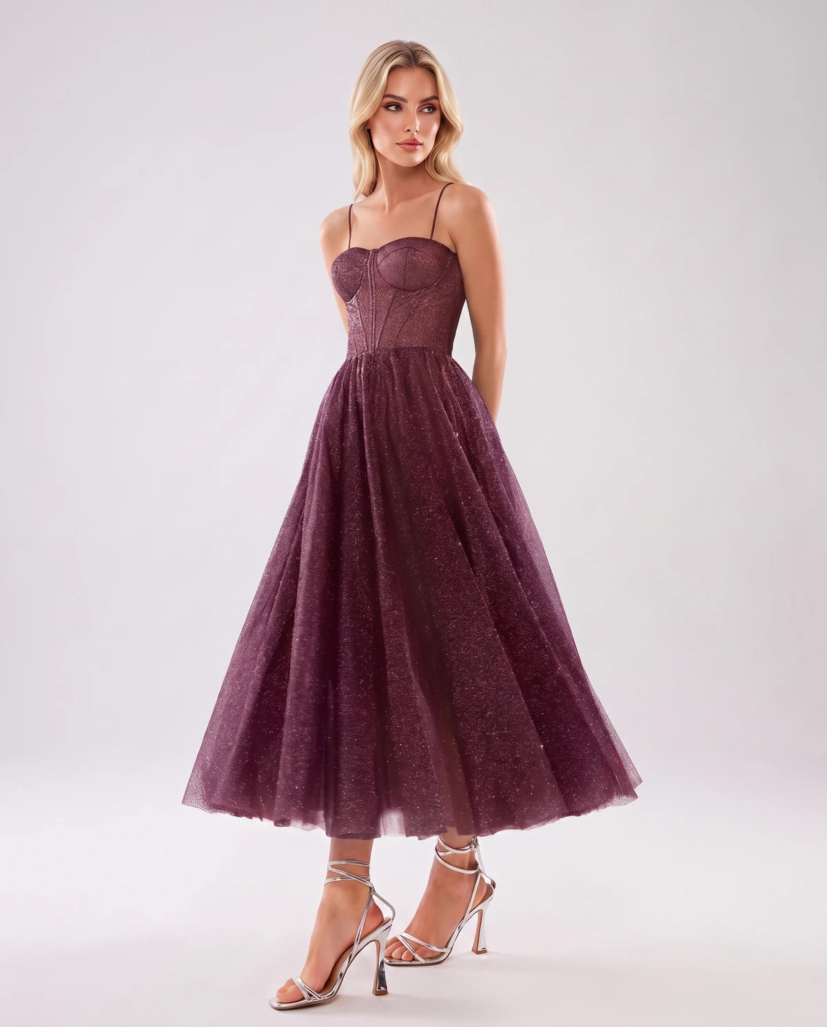 Naiara Midi Dresses — Desert Rose