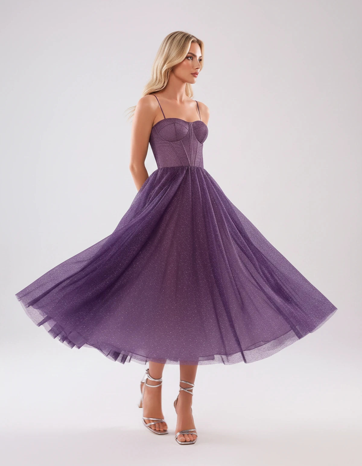 Naiara Midi Dresses — Purple | SKU: RB-4adf84-purple-2,RB-4adf84-purple-4,RB-4adf84-purple-6,RB-4adf84-purple-8,RB-4adf84-purple-10,RB-4adf84-purple-12,RB-4adf84-purple-14,RB-4adf84-purple-16,RB-4adf84-purple-16 Plus,RB-4adf84-purple-20 Plus,RB-4adf84-purple-24 Plus