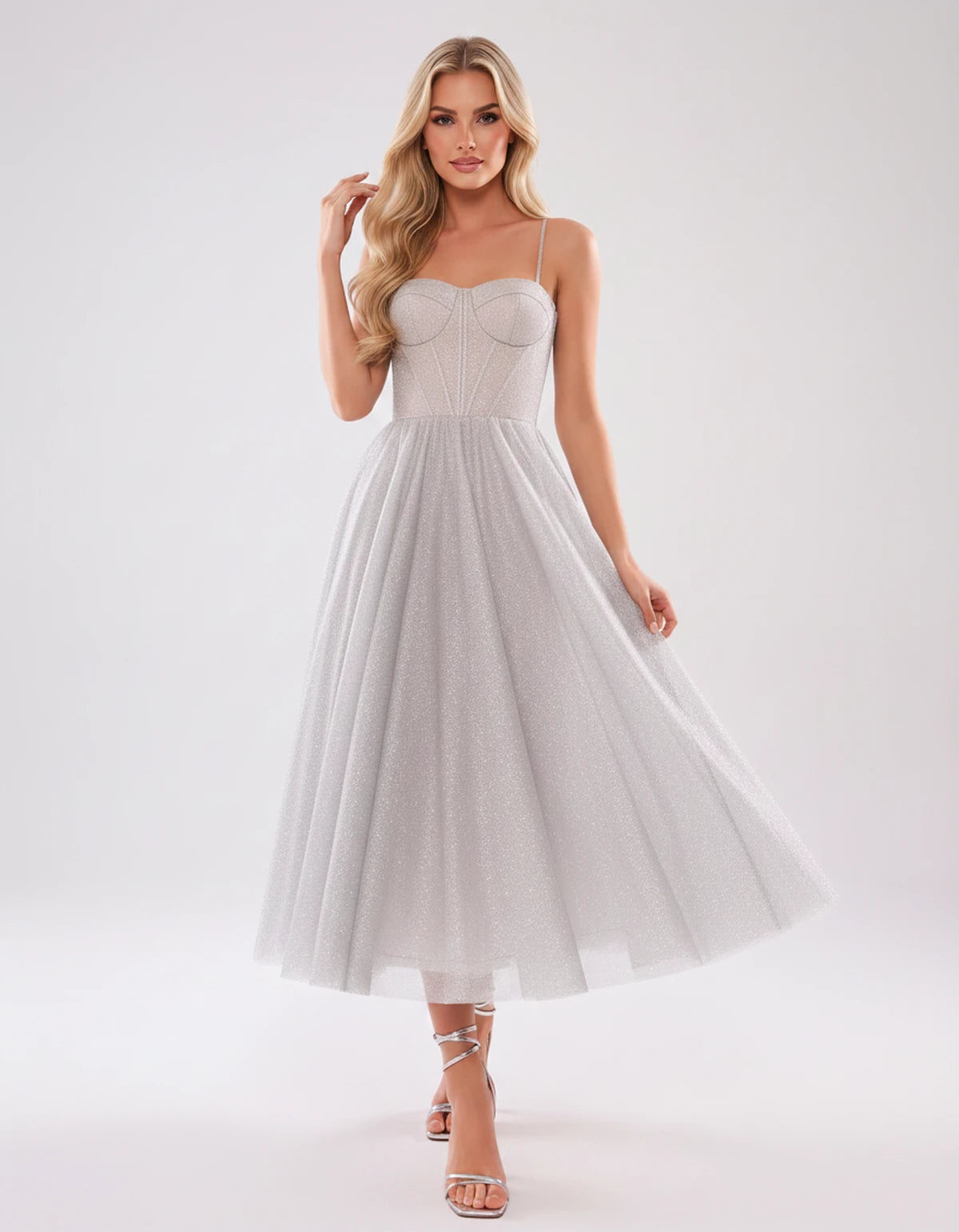 Naiara Midi Dresses — White | SKU: RB-4adf84-white-2,RB-4adf84-white-4,RB-4adf84-white-6,RB-4adf84-white-8,RB-4adf84-white-10,RB-4adf84-white-12,RB-4adf84-white-14,RB-4adf84-white-16,RB-4adf84-white-16 Plus,RB-4adf84-white-20 Plus,RB-4adf84-white-24 Plus