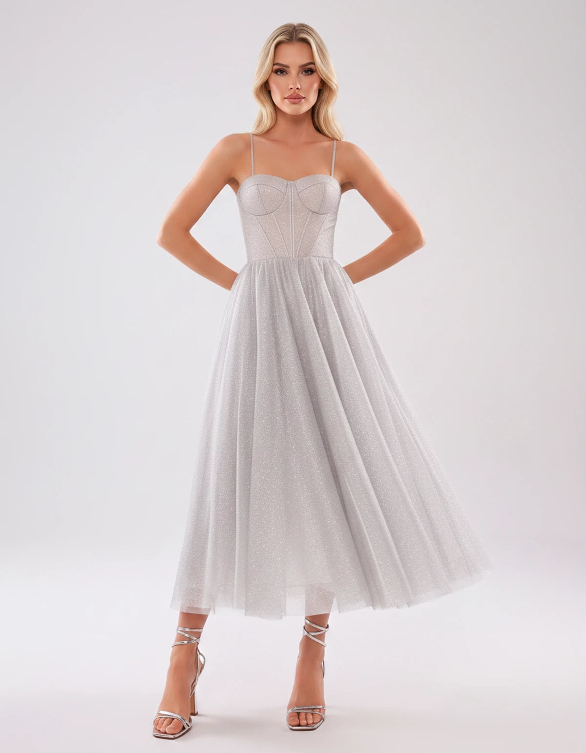 Naiara Midi Dresses — White | SKU: RB-4adf84-white-2,RB-4adf84-white-4,RB-4adf84-white-6,RB-4adf84-white-8,RB-4adf84-white-10,RB-4adf84-white-12,RB-4adf84-white-14,RB-4adf84-white-16,RB-4adf84-white-16 Plus,RB-4adf84-white-20 Plus,RB-4adf84-white-24 Plus