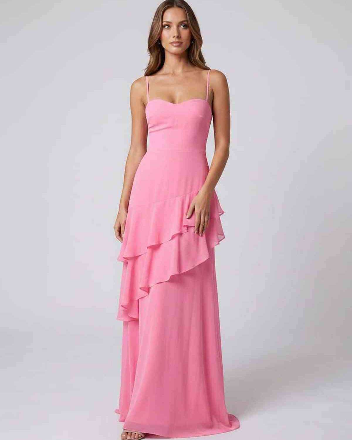 Ramblion Nara maxi dress — v-neck neckline · styled view 10 · styled for prom season