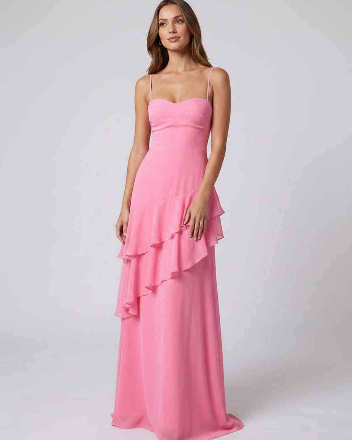Ramblion Nara maxi dress — v-neck neckline · styled view 11 · styled for prom season