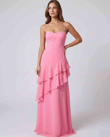 Ramblion Nara maxi dress — v-neck neckline · styled view 12 · styled for prom season