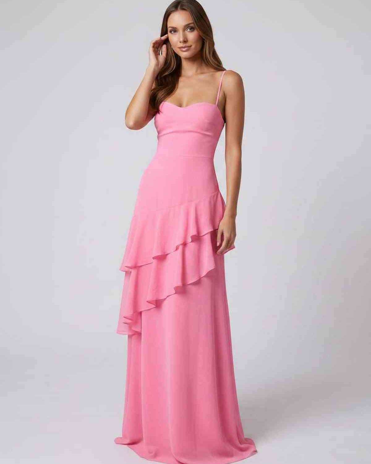Ramblion Nara maxi dress — v-neck neckline · styled view 13 · styled for prom season