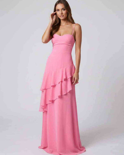 Ramblion Nara maxi dress — v-neck neckline · styled view 13 · styled for prom season