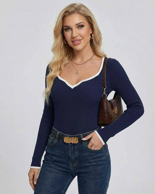 Navy Sweater, front view | Ramblion | SKU: MSW-48173-NAVY-L-5516,MSW-48173-NAVY-M-6951,MSW-48173-NAVY-S-1653,MSW-48173-NAVY-XL-5189,MSW-48173-NAVY-XS-9133