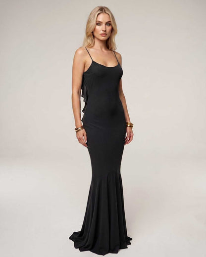 Ramblion Naya maxi dress — round neck neckline · styled view 15 · styled for prom season