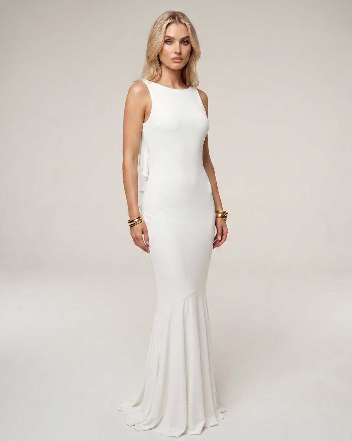 Ramblion Naya maxi dress — round neck neckline · styled view 17 · styled for prom season