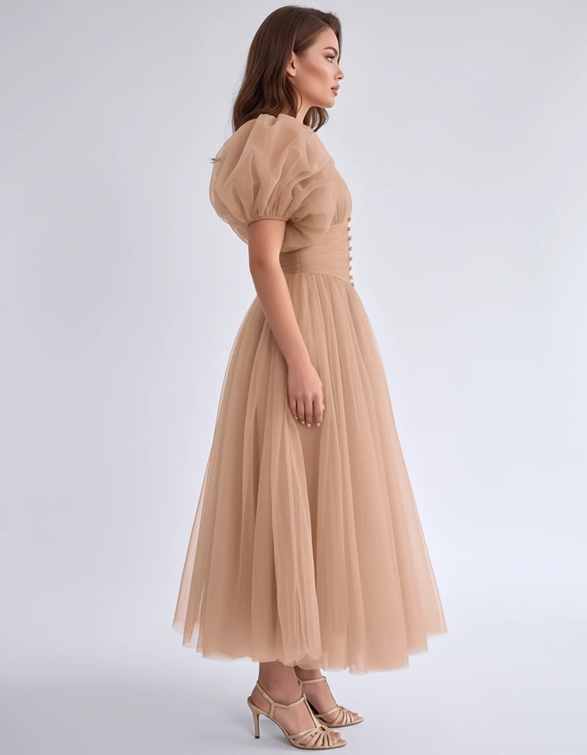 Nectaria Midi Dresses — Fresh Pink | SKU: RB-410678-freshpf3-2,RB-410678-freshpf3-4,RB-410678-freshpf3-6,RB-410678-freshpf3-8,RB-410678-freshpf3-10,RB-410678-freshpf3-12,RB-410678-freshpf3-14,RB-410678-freshpf3-16,RB-410678-freshpf3-16W,RB-410678-freshpf3-18W,RB-410678-freshpf3-20W,RB-410678-freshpf3-22W