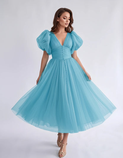 Nectaria Midi Dresses — Ocean Blue | SKU: RB-410678-oceanb34-2,RB-410678-oceanb34-4,RB-410678-oceanb34-6,RB-410678-oceanb34-8,RB-410678-oceanb34-10,RB-410678-oceanb34-12,RB-410678-oceanb34-14,RB-410678-oceanb34-16,RB-410678-oceanb34-16W,RB-410678-oceanb34-18W,RB-410678-oceanb34-20W,RB-410678-oceanb34-22W