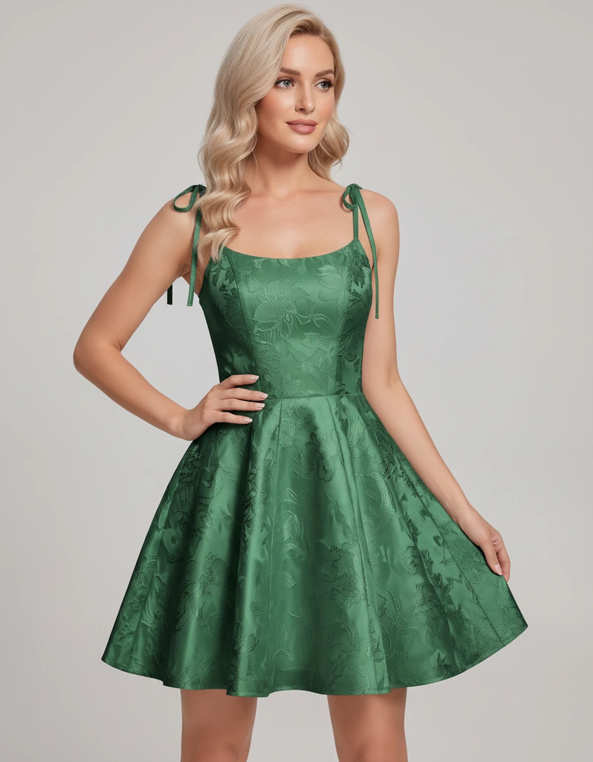 Nephele Mini Dresses — Emerald | SKU: RB-673d23-emerald-2,RB-673d23-emerald-4,RB-673d23-emerald-6,RB-673d23-emerald-8,RB-673d23-emerald-10,RB-673d23-emerald-12,RB-673d23-emerald-14,RB-673d23-emerald-16,RB-673d23-emerald-16W,RB-673d23-emerald-18W,RB-673d23-emerald-20W,RB-673d23-emerald-22W