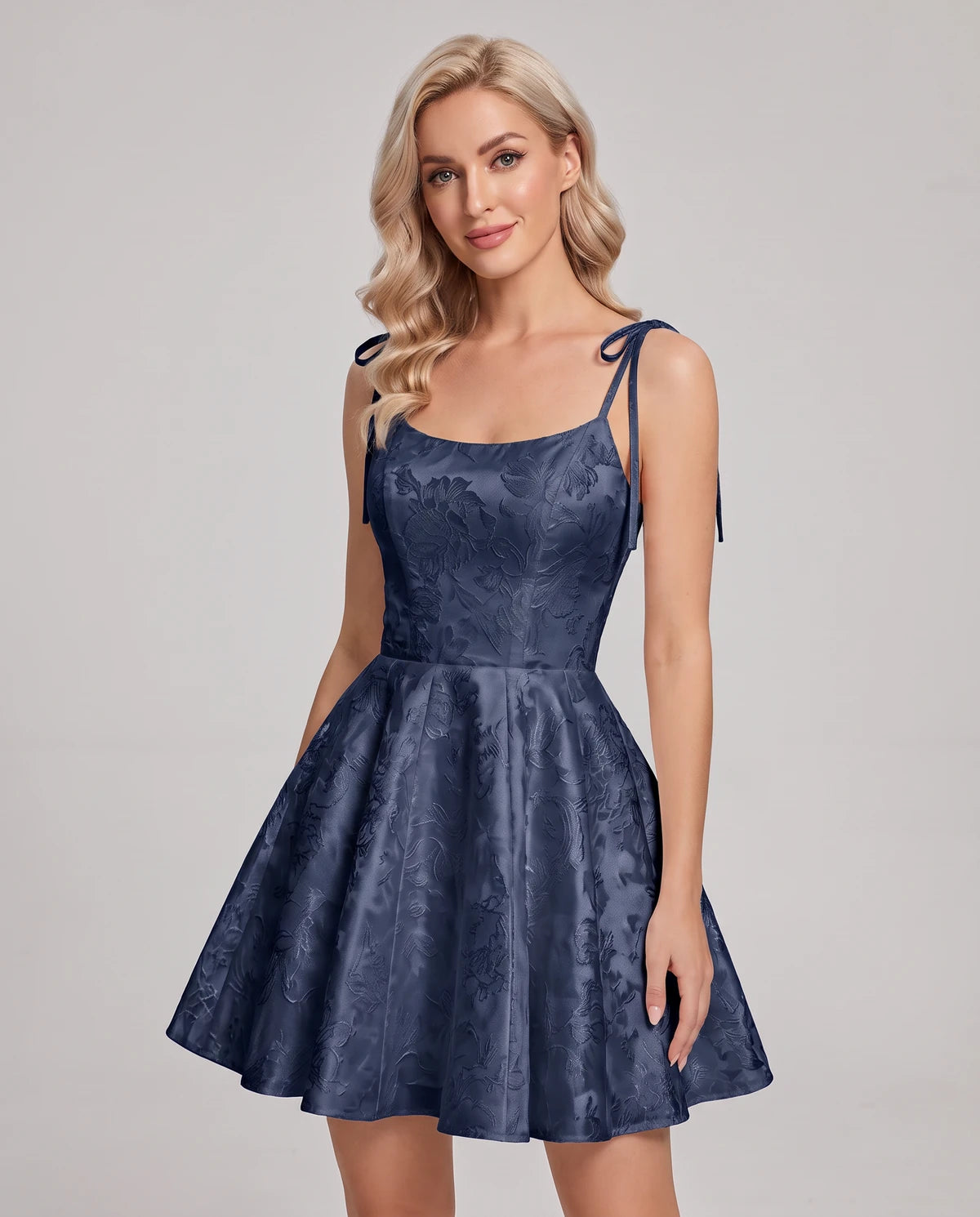 Nephele Mini Dresses — Navy