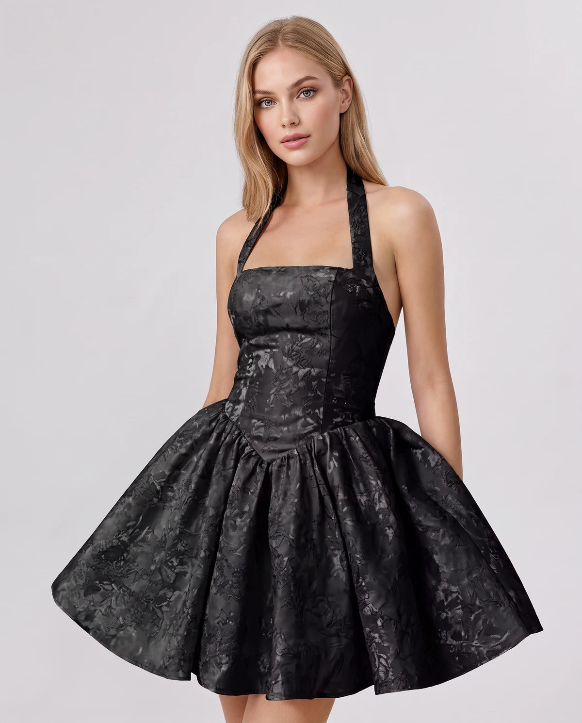 Nerissa Mini Dresses — Black