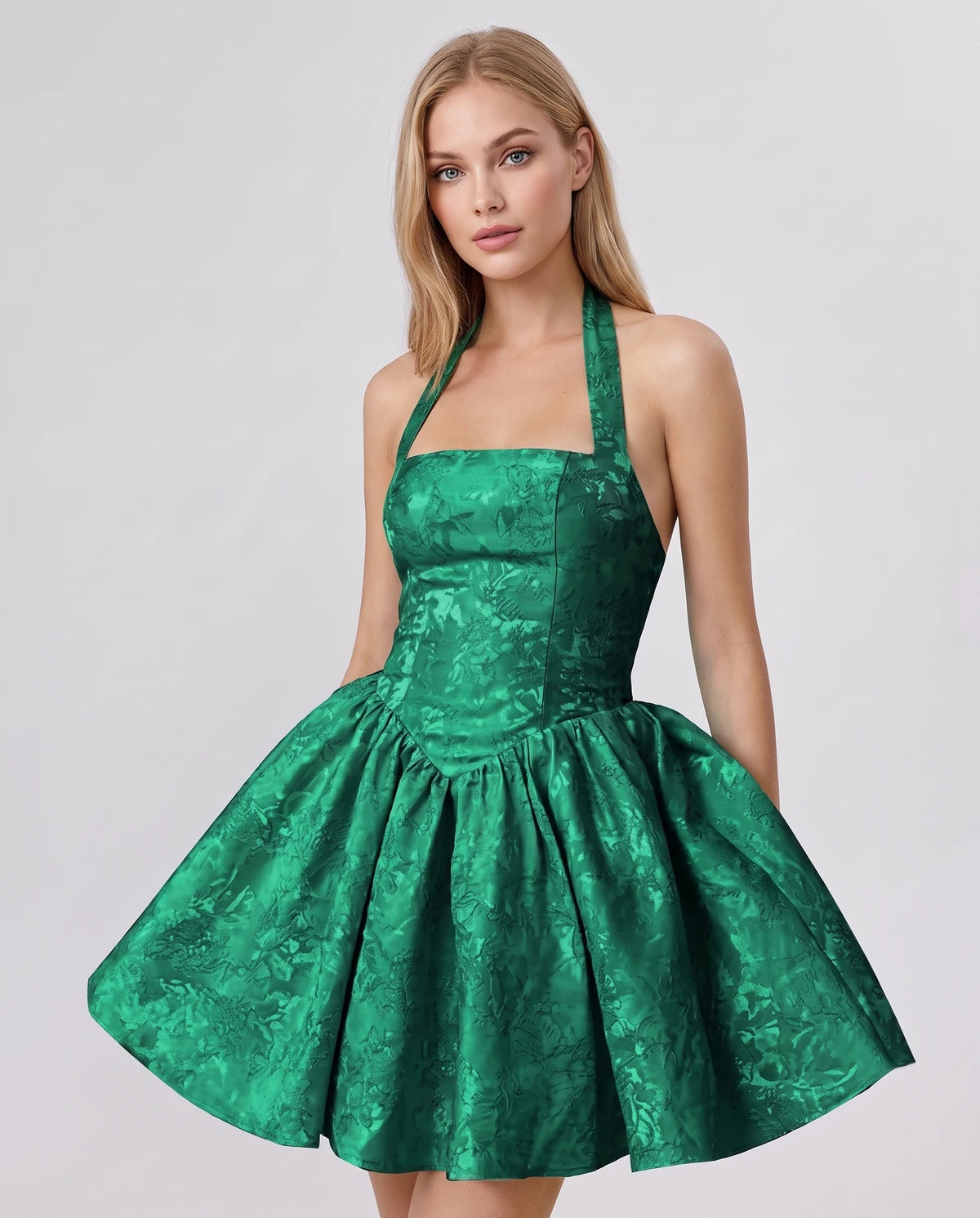Nerissa Mini Dresses — Green