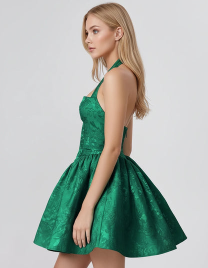 Nerissa Mini Dresses — Green | SKU: RB-0d8243-green-2,RB-0d8243-green-4,RB-0d8243-green-6,RB-0d8243-green-8,RB-0d8243-green-10,RB-0d8243-green-12,RB-0d8243-green-14,RB-0d8243-green-16,RB-0d8243-green-16W,RB-0d8243-green-18W,RB-0d8243-green-20W,RB-0d8243-green-22W