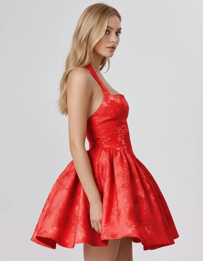 Nerissa Mini Dresses — Red | SKU: RB-0d8243-red-2,RB-0d8243-red-4,RB-0d8243-red-6,RB-0d8243-red-8,RB-0d8243-red-10,RB-0d8243-red-12,RB-0d8243-red-14,RB-0d8243-red-16,RB-0d8243-red-16W,RB-0d8243-red-18W,RB-0d8243-red-20W,RB-0d8243-red-22W