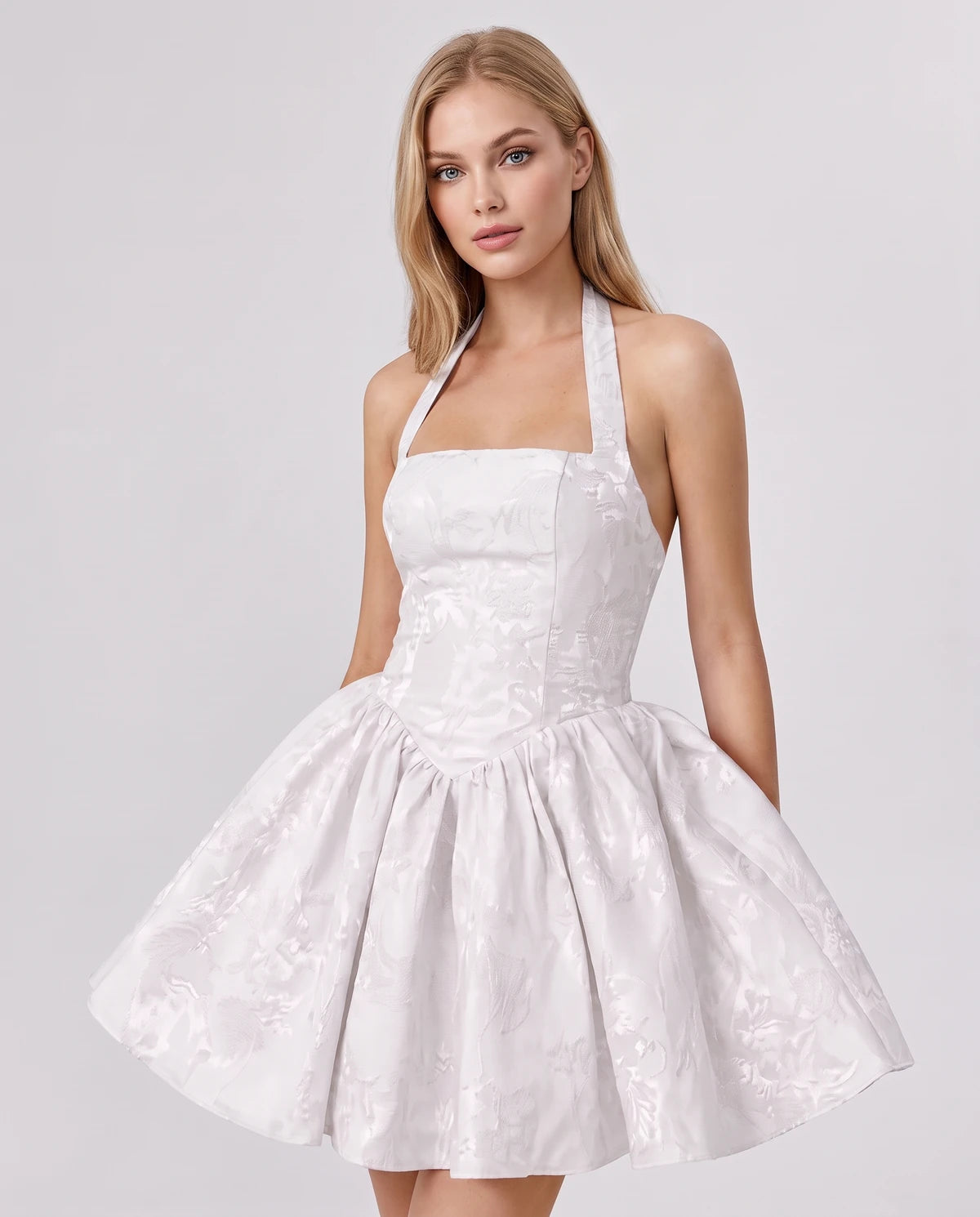 Nerissa Mini Dresses — White