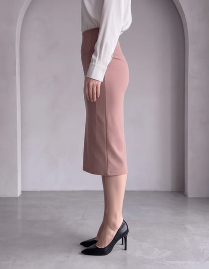 Nicolette Midi Skirt — Mauve | SKU: RB-029a66-mauve-XS,RB-029a66-mauve-S,RB-029a66-mauve-M,RB-029a66-mauve-L,RB-029a66-mauve-XL,RB-029a66-mauve-2XL