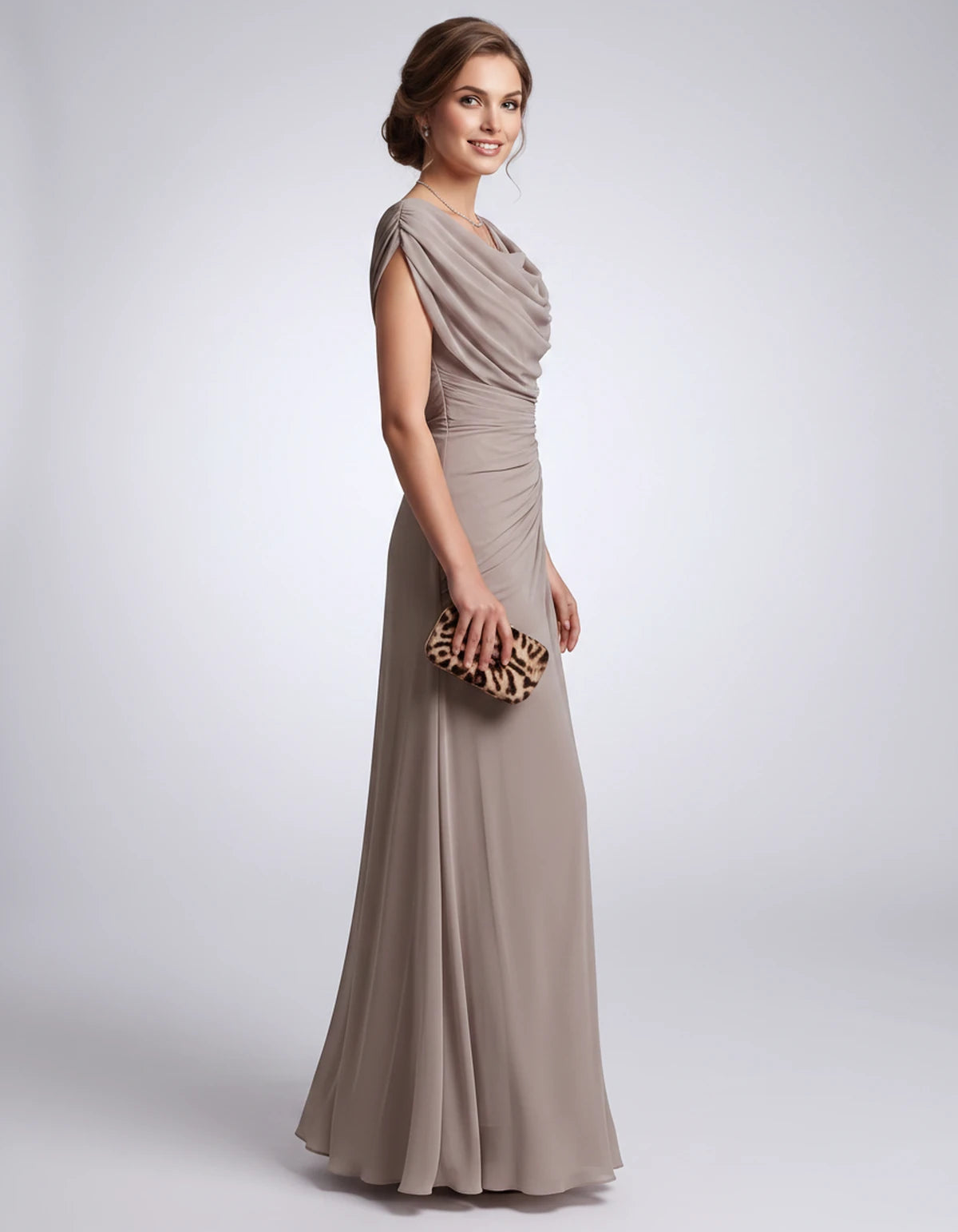 Nimuelle Midi Dresses — Khaki | SKU: RB-29d2b2-khaki-XS,RB-29d2b2-khaki-S,RB-29d2b2-khaki-M,RB-29d2b2-khaki-L,RB-29d2b2-khaki-XL,RB-29d2b2-khaki-2XL