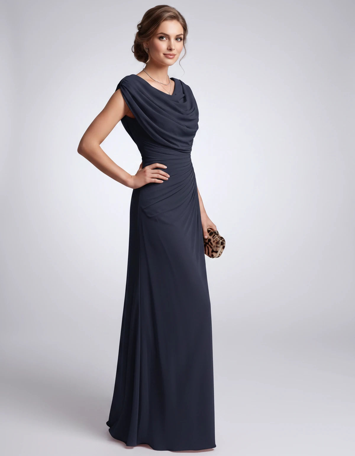 Nimuelle Midi Dresses — Navy Blue | SKU: RB-29d2b2-navyblue-XS,RB-29d2b2-navyblue-S,RB-29d2b2-navyblue-M,RB-29d2b2-navyblue-L,RB-29d2b2-navyblue-XL,RB-29d2b2-navyblue-2XL
