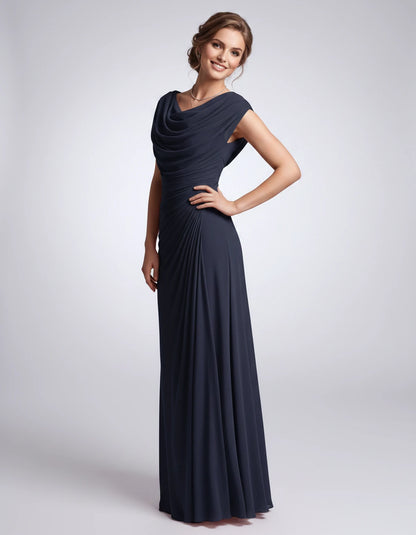 Nimuelle Midi Dresses — Navy Blue | SKU: RB-29d2b2-navyblue-XS,RB-29d2b2-navyblue-S,RB-29d2b2-navyblue-M,RB-29d2b2-navyblue-L,RB-29d2b2-navyblue-XL,RB-29d2b2-navyblue-2XL