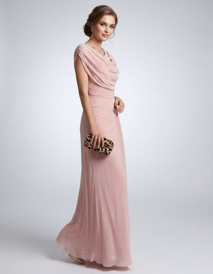 Nimuelle Midi Dresses — Pink | SKU: RB-29d2b2-pink-XS,RB-29d2b2-pink-S,RB-29d2b2-pink-M,RB-29d2b2-pink-L,RB-29d2b2-pink-XL,RB-29d2b2-pink-2XL