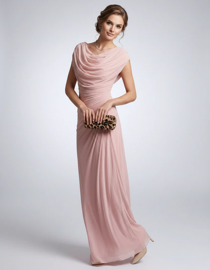 Nimuelle Midi Dresses — Pink | SKU: RB-29d2b2-pink-XS,RB-29d2b2-pink-S,RB-29d2b2-pink-M,RB-29d2b2-pink-L,RB-29d2b2-pink-XL,RB-29d2b2-pink-2XL